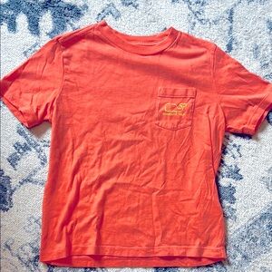 Vineyard Vines Orange Short Sleeve Tee